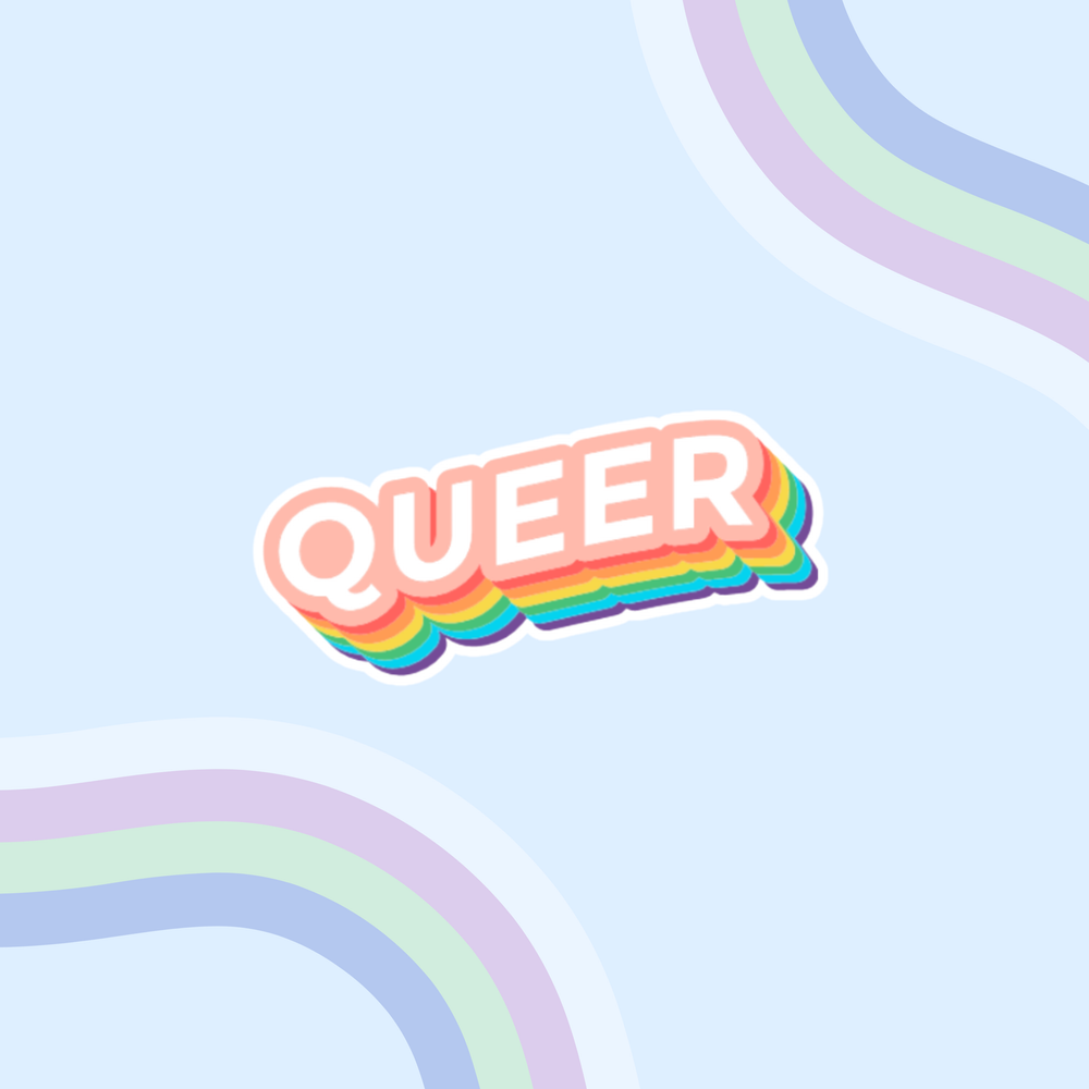 Queer Sticker - Holographic
