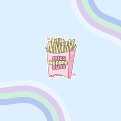Fries Before Guys Sticker - Holographic
